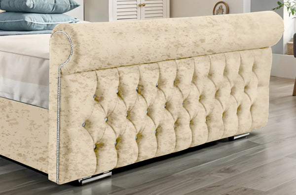 Arcade Sleigh Upholstered Bed