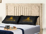 Cannas upholstered bed