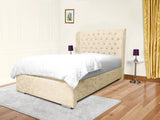 Miri Winged Upholstered Bed