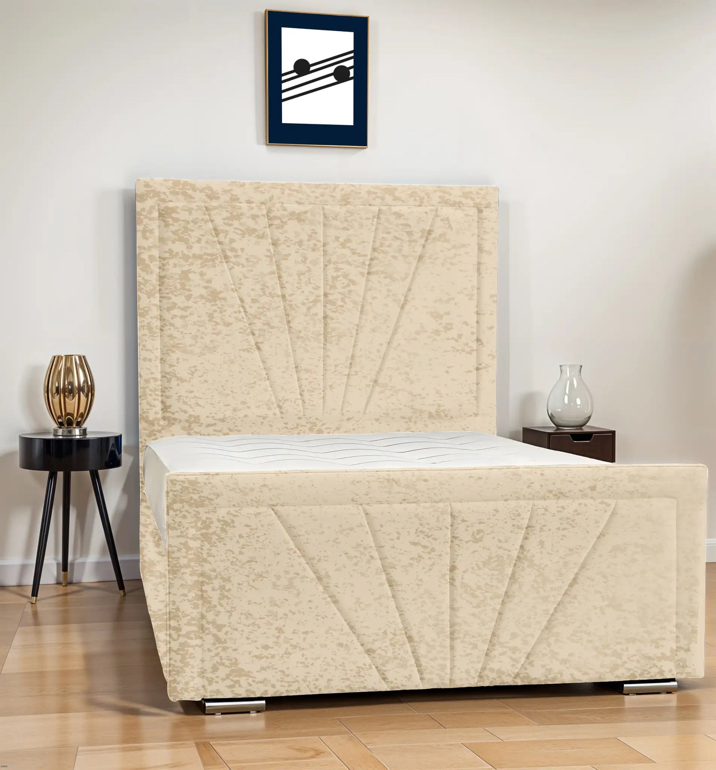 Zahah upholstered bed