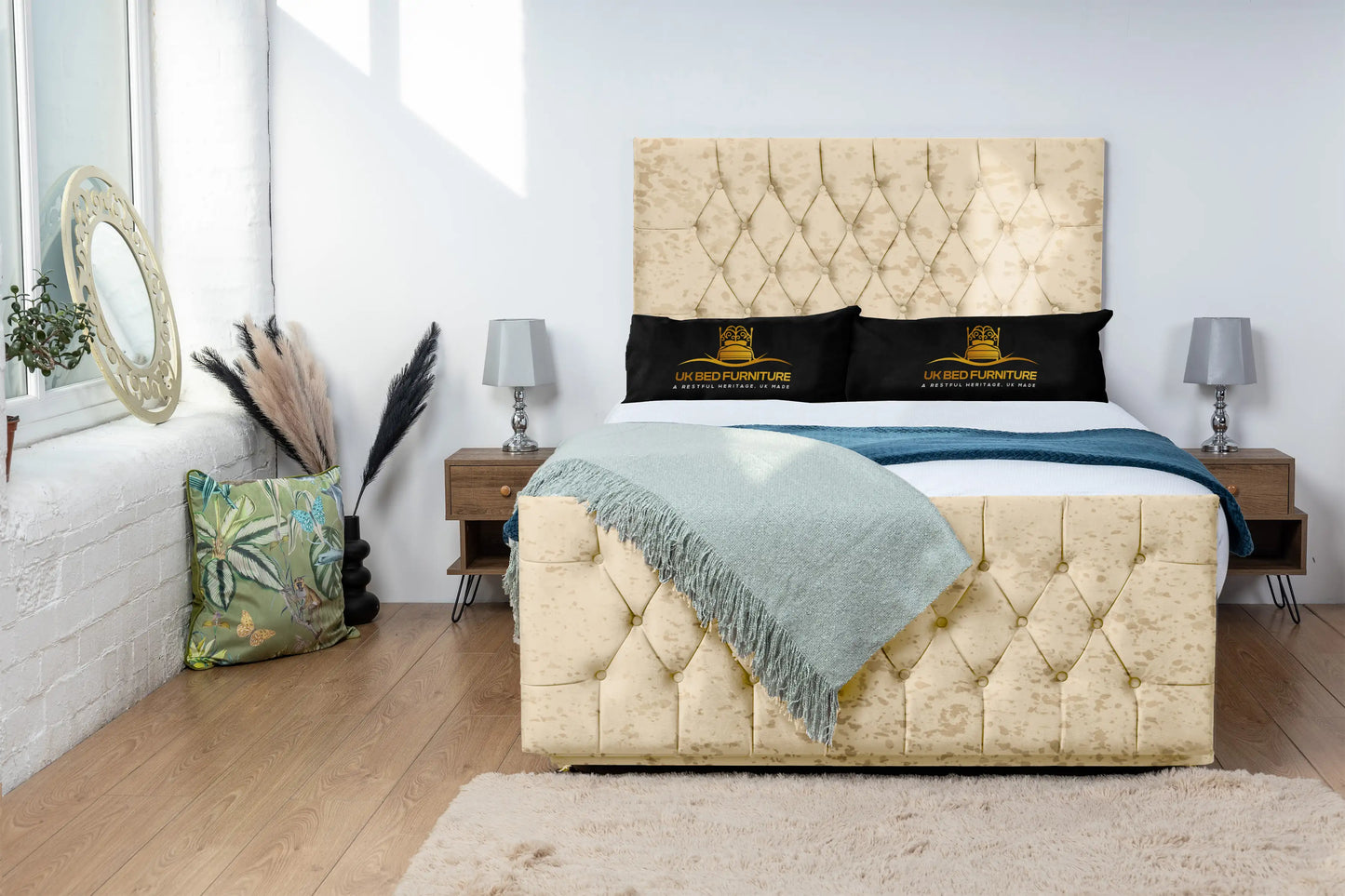 Jublie Chesterfield Divan Bed