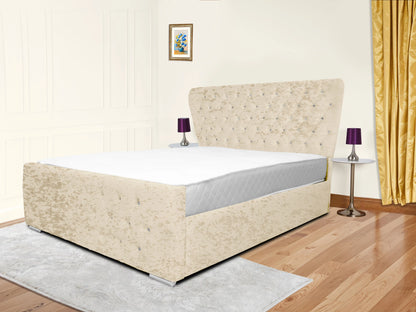 Kendall Winged Upholstered Bed