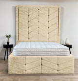 Indulgence Border Upholstered Bed