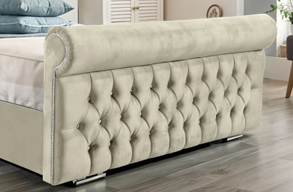 Arcade Sleigh Upholstered Bed
