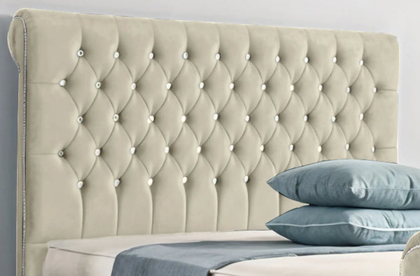 Arcade Sleigh Upholstered Bed