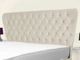Kendall Winged Upholstered Bed