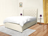 Miri Winged Upholstered Bed