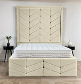 Indulgence Border Upholstered Bed