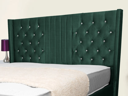 Middleton Winged Upholstered Bed