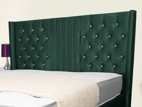 Middleton Winged Upholstered Bed