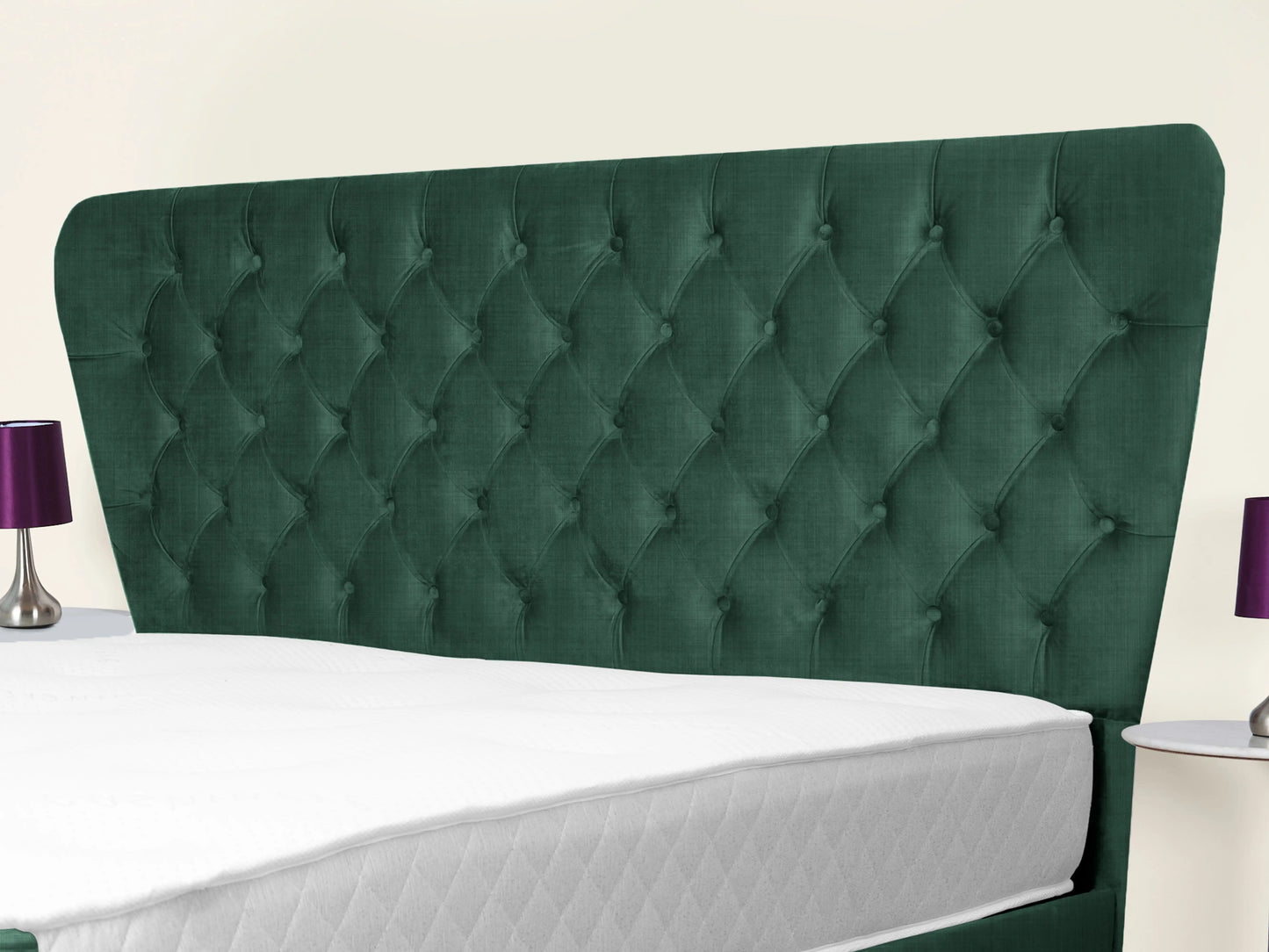 Kendall Winged Upholstered Bed