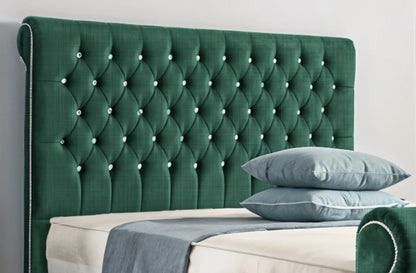 Arcade Sleigh Upholstered Bed