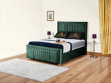 Cannas upholstered bed