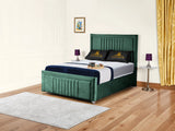 Cannas upholstered bed