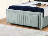 Cannas upholstered bed