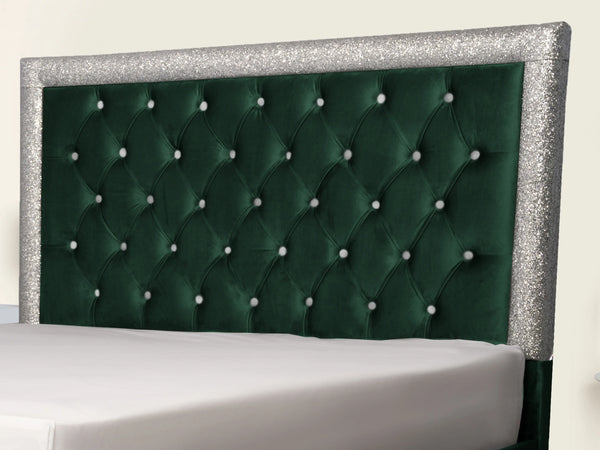Glitz Lunar Upholstered Bed