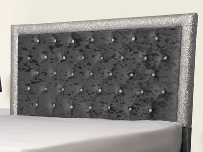 Glitz Lunar Upholstered Bed