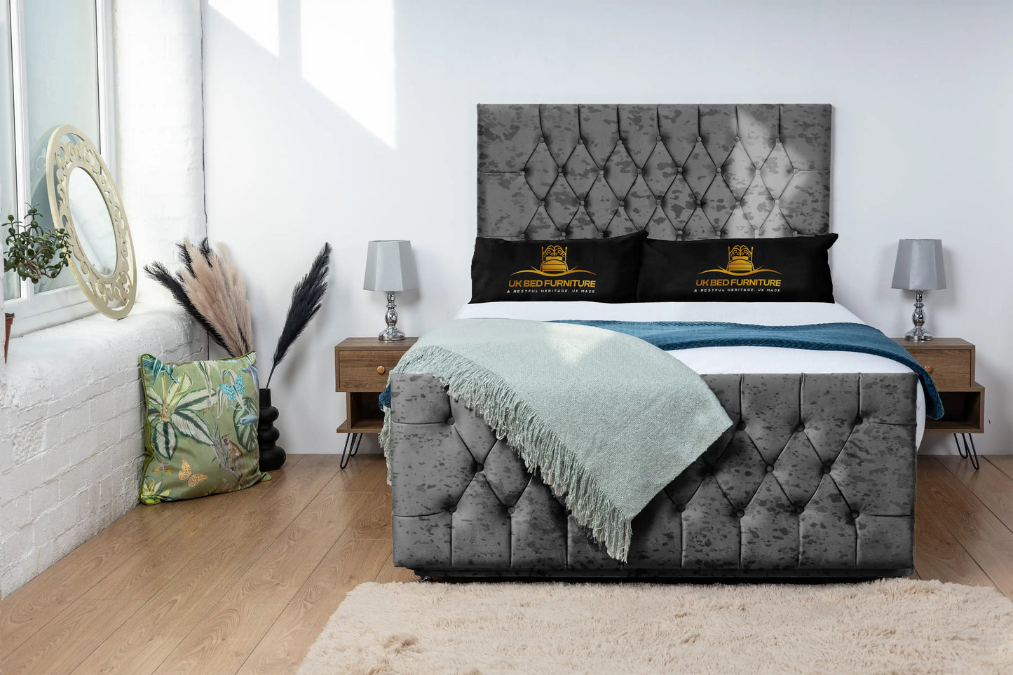 Jublie Chesterfield Divan Bed