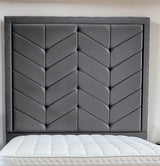 Indulgence Border Upholstered Bed