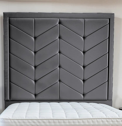 Indulgence Border Upholstered Bed
