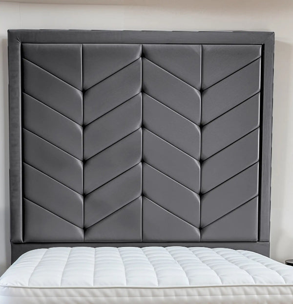 Indulgence Border Upholstered Bed