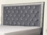 Glitz Lunar Upholstered Bed