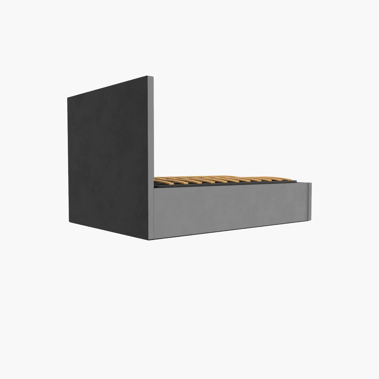 Hampton panel upholstered bed