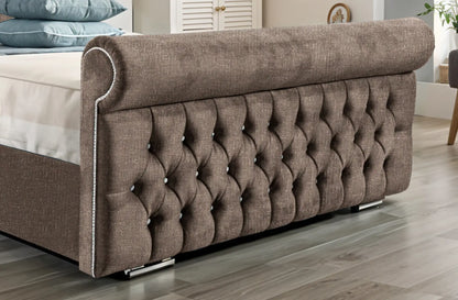 Arcade Sleigh Upholstered Bed