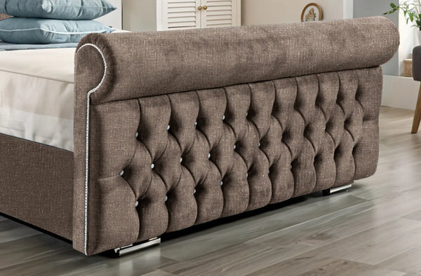Arcade Sleigh Upholstered Bed