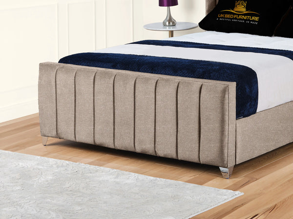 Empire Winged upholstered Bed