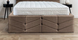Indulgence Border Upholstered Bed