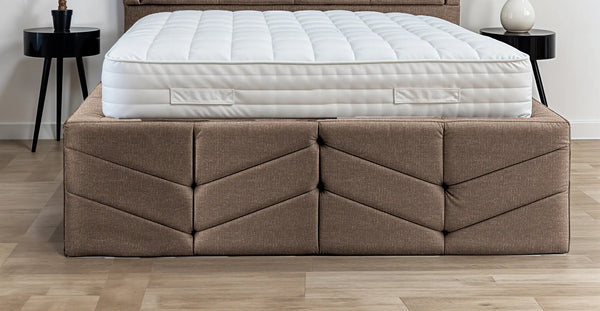 Indulgence Border Upholstered Bed
