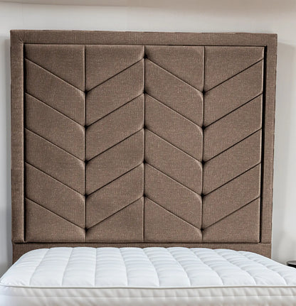 Indulgence Border Upholstered Bed