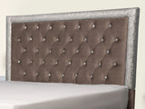 Glitz Lunar Upholstered Bed