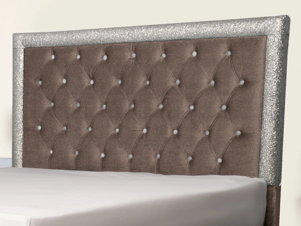 Glitz Lunar Upholstered Bed