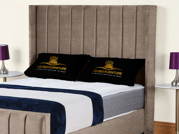 Empire Winged upholstered Bed