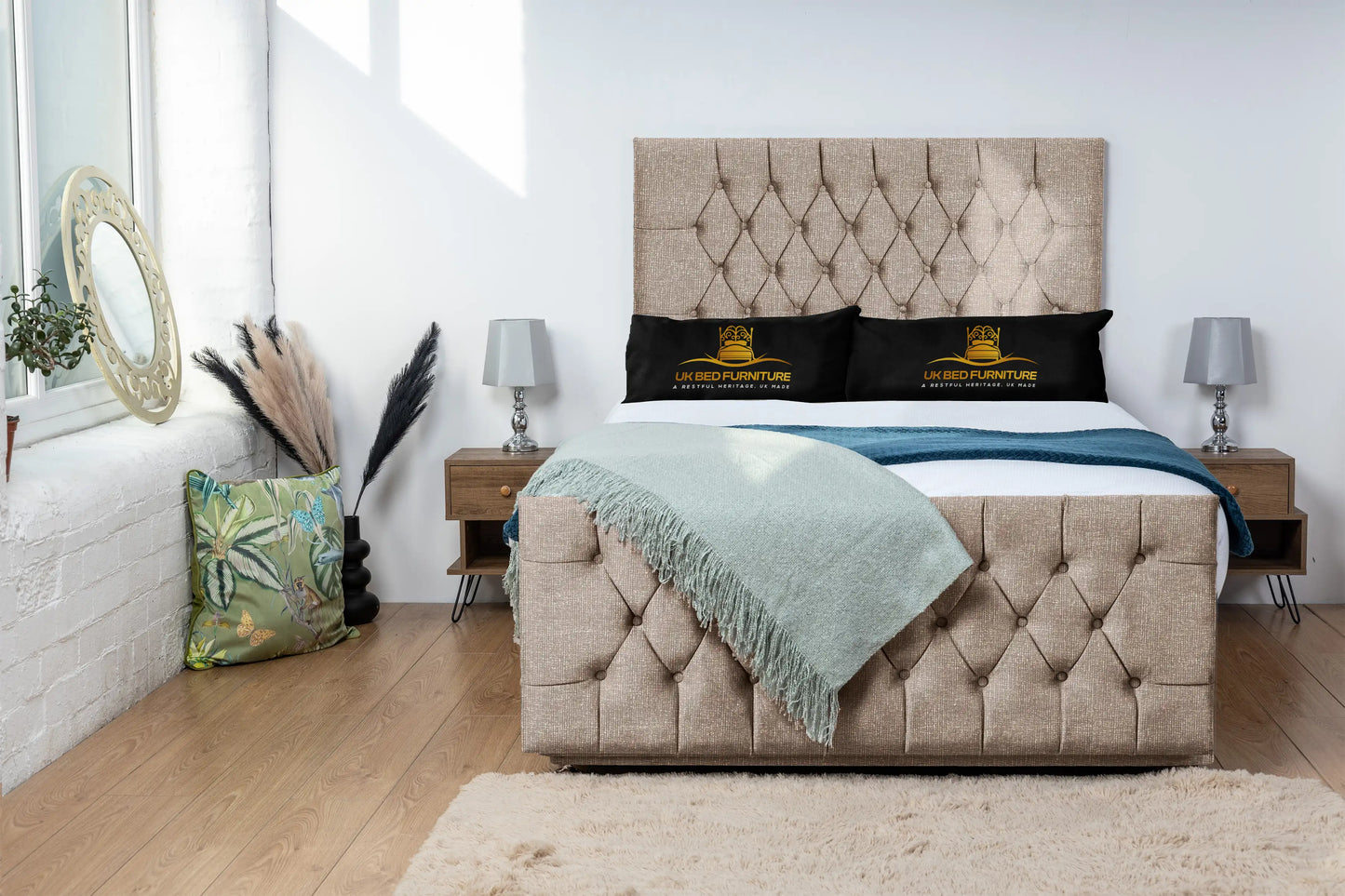 Jublie Chesterfield Divan Bed