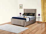 Cannas upholstered bed