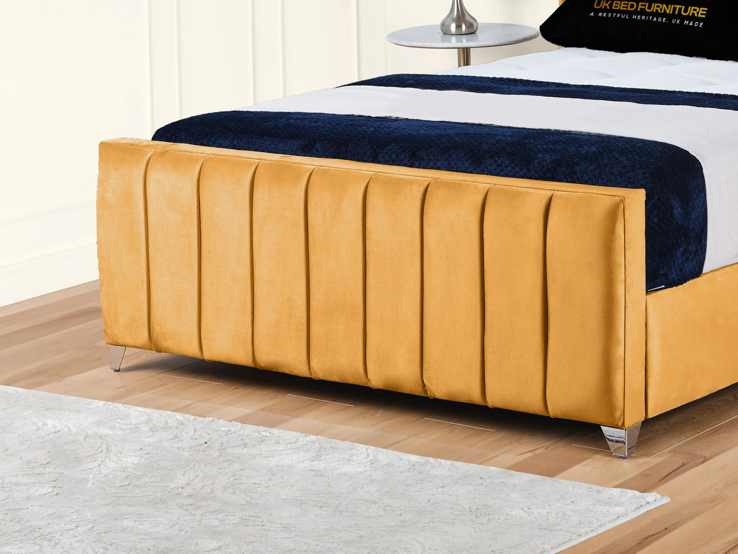 Empire Winged upholstered Bed