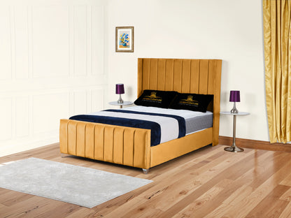 Empire Winged upholstered Bed