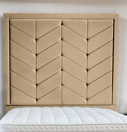 Indulgence Border Upholstered Bed