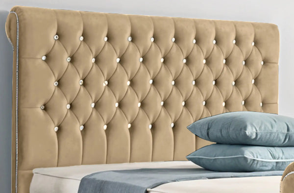 Arcade Sleigh Upholstered Bed