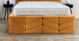 Indulgence Border Upholstered Bed