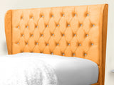 Miri Winged Upholstered Bed