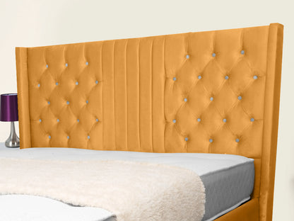 Middleton Winged Upholstered Bed
