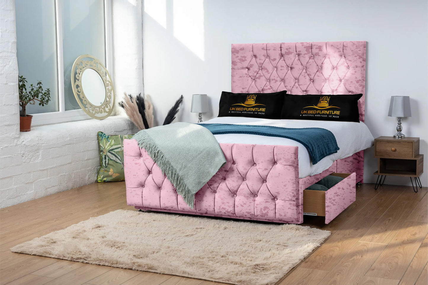 Jublie Chesterfield Divan Bed