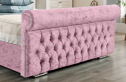 Arcade Sleigh Upholstered Bed