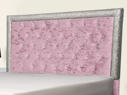 Glitz Lunar Upholstered Bed