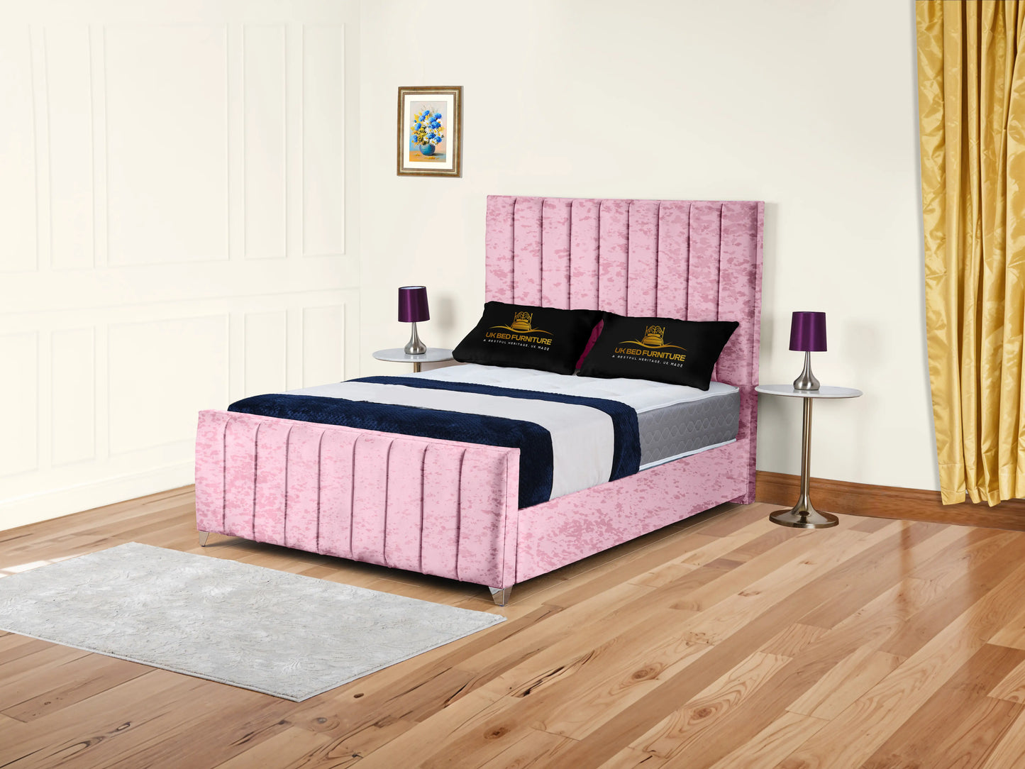Lisburn Upholstered bed