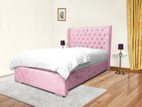 Miri Winged Upholstered Bed